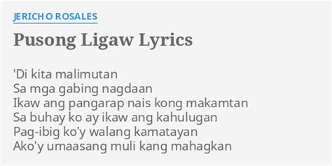 pusong ligaw meaning|Pusong Ligaw lyrics by Jericho Rosales, 11 meanings. Pusong .